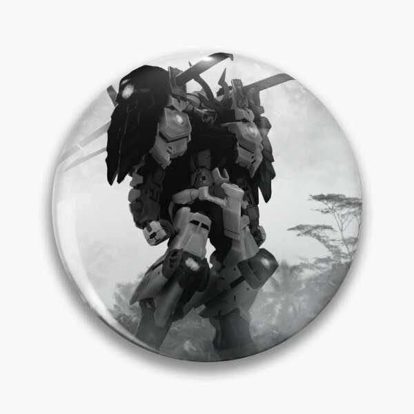 Item preview, black white sengoku Astray Red Frame on forrest designed and sold by sabartgunpla.