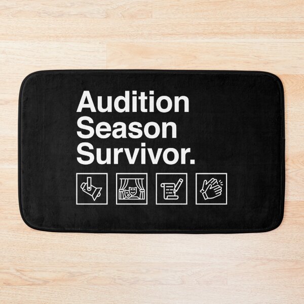 Item preview, Audition Season Survivor Shirt – Funny Theatre Kid / Theater Kid Drama Club Tee designed and sold by Identity Club Co.