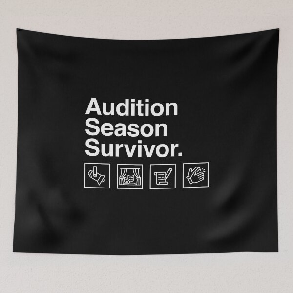 Item preview, Audition Season Survivor Shirt – Funny Theatre Kid / Theater Kid Drama Club Tee designed and sold by Identity Club Co.