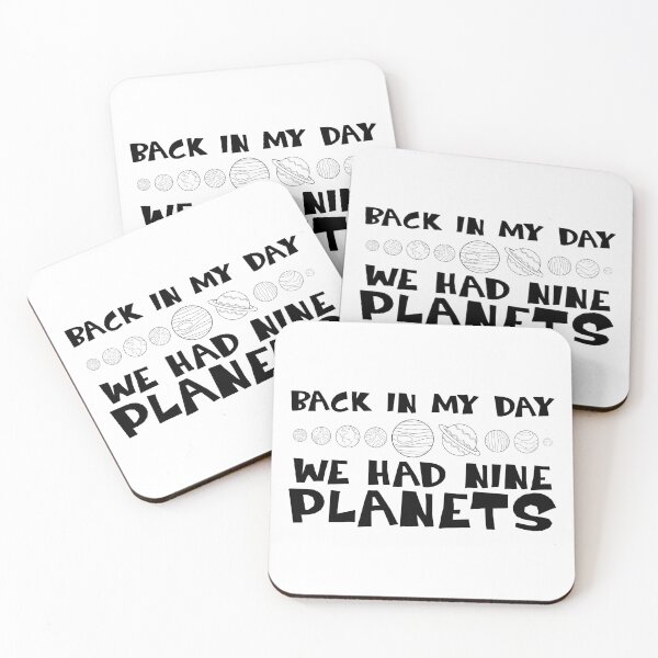 Item preview, Back In My Day We Had Nine Planets Funny Science Humor designed and sold by ScienceCorner.