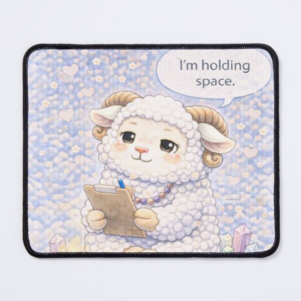 Item preview, Therapy-Speak Sheep | I’m Holding Space CareSheep Parody (Sheepism) designed and sold by Thpoar.