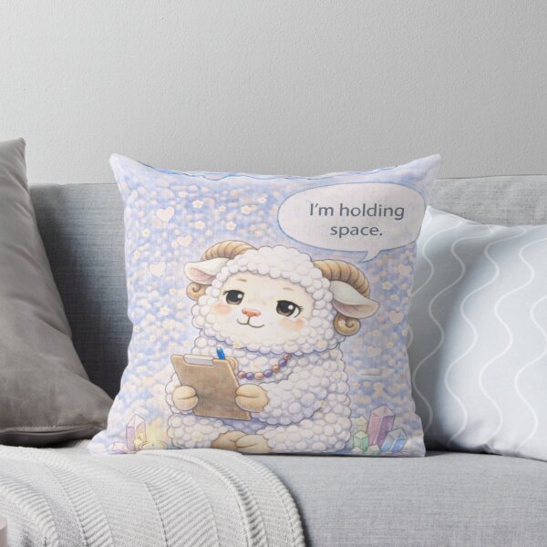 Item preview, Therapy-Speak Sheep | I’m Holding Space CareSheep Parody (Sheepism) designed and sold by Thpoar.