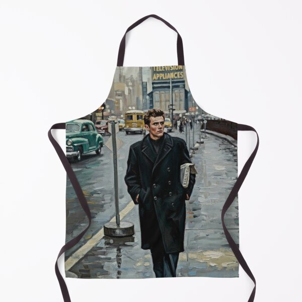 Item preview, The Times Square Wanderer: James Dean New York Impasto Portrait designed and sold by Art's Diner.