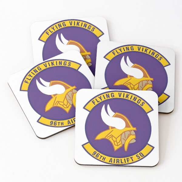 Item preview, Official Emblem of the 96th Airlift Squadron "Flying Vikings" designed and sold by CharlieDesings.