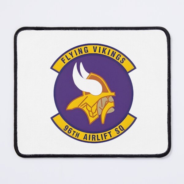 Item preview, Official Emblem of the 96th Airlift Squadron "Flying Vikings" designed and sold by CharlieDesings.