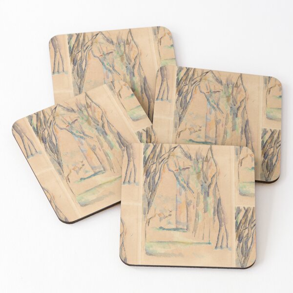 Item preview, Lallee Des Marronniers Au Jas De Bouffan by Paul Cézanne: Woodland Poster designed and sold by artofuniverse.