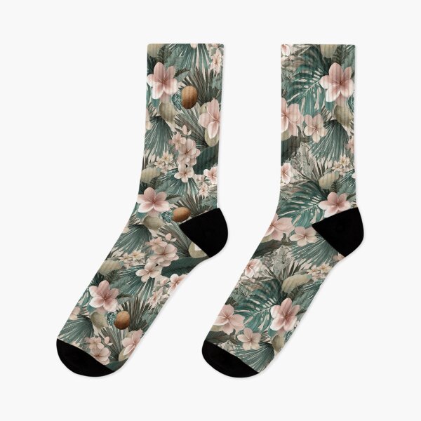 Item preview, Colorful Tropical Floral  - Flower Garden Pattern  - Gifts For Dad designed and sold by RoyalStarsPatts.