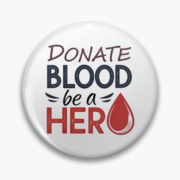 Item preview, Donate blood be a hero designed and sold by nimmitrends.