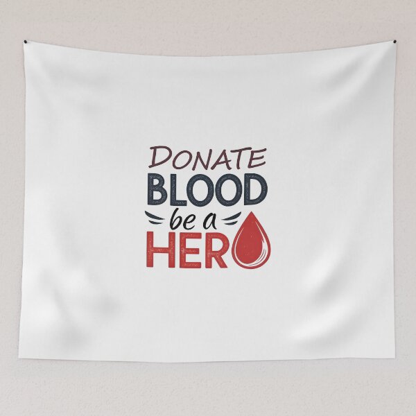 Item preview, Donate blood be a hero designed and sold by nimmitrends.
