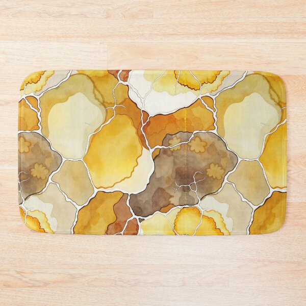Item preview, An abstract pattern in shades of yellow. designed and sold by Ratatosk-AI.