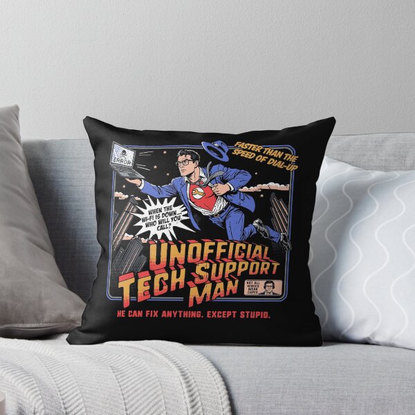 Item preview, Tech Support Superhero - Unpaid Tech Support designed and sold by Nerd Shizzle.
