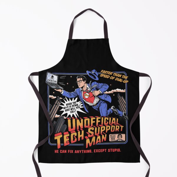 Item preview, Tech Support Superhero - Unpaid Tech Support designed and sold by Nerd Shizzle.
