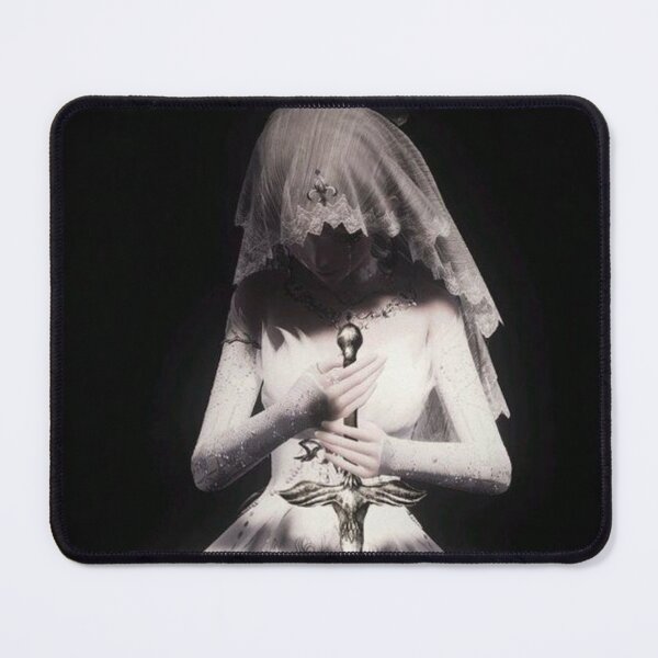 Item preview, Veiled Bride Holding Ornate Sword designed and sold by Adronia.