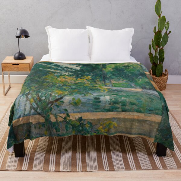 Item preview, Le Bassin du Jas de Bouffan by Paul Cézanne: Serene Landscape Poster designed and sold by artofuniverse.