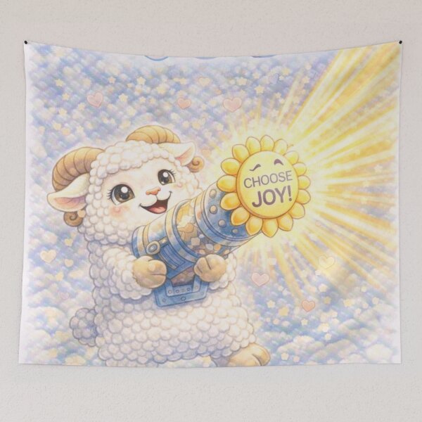 Item preview, Toxic Positivity Ram | Choose Joy CareSheep Parody (Sheepism) designed and sold by Thpoar.