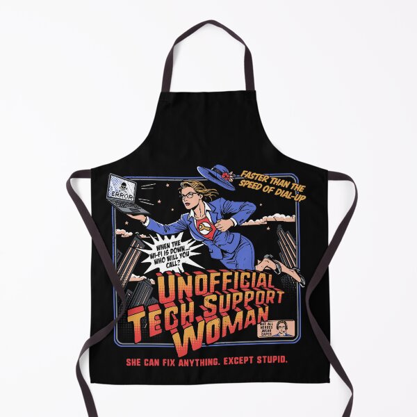 Item preview, Tech Support Superhero - Unpaid Tech Support designed and sold by Nerd Shizzle.