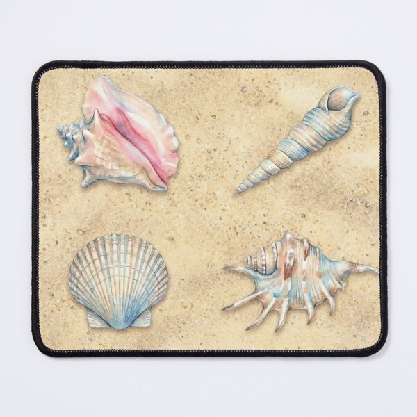 Item preview, Shells on the beach designed and sold by Ratatosk-AI.