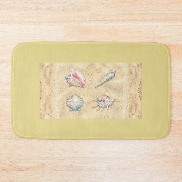 Item preview, Shells on the beach designed and sold by Ratatosk-AI.