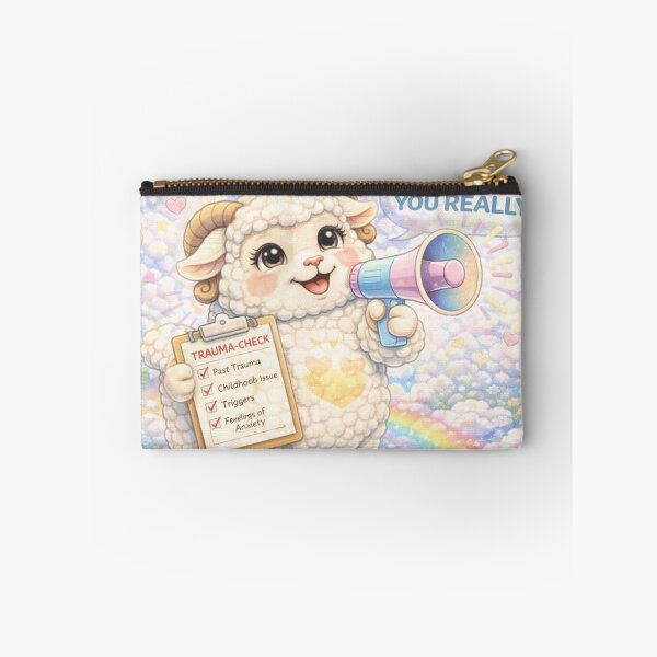 Item preview, Trauma-Check Sheep | How Are You Really CareSheep Parody (Sheepism) designed and sold by Thpoar.