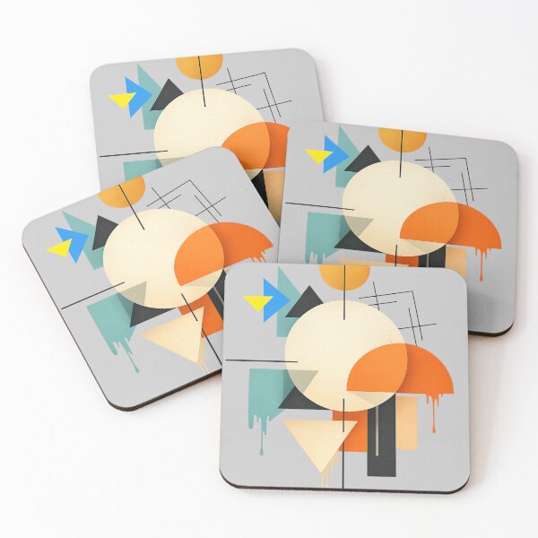 Item preview, Geometric Fusion  Bauhaus Meets Street Art. designed and sold by HubiUrbanStudio.