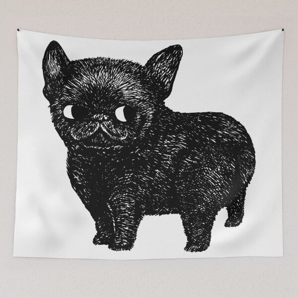 Item preview, Black Frenchie designed and sold by Huebucket.