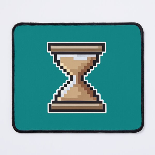 Item preview, 8-bit pack: Retro Pixel Art Vintage Hourglass Loading Icon Design designed and sold by altervision.