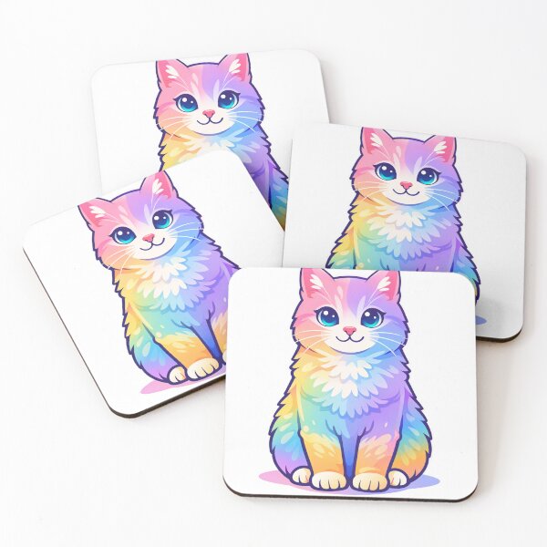 Item preview, Colorful Cat designed and sold by ArmPink.
