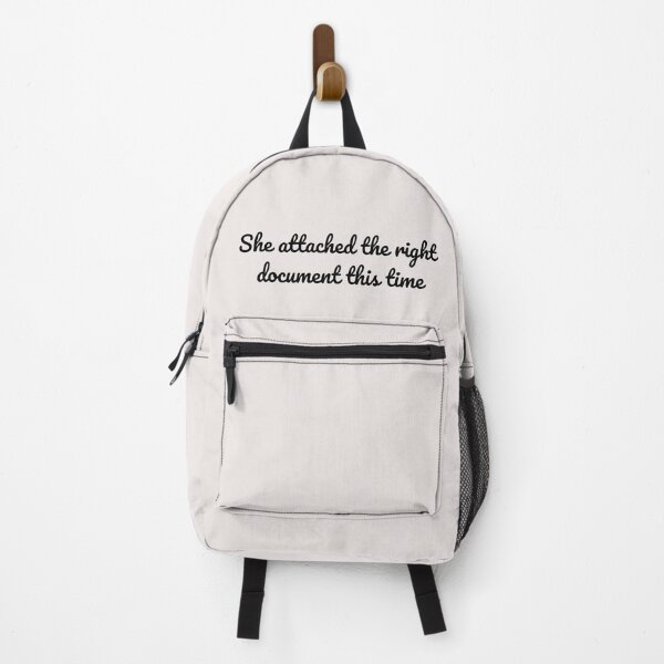 Item preview, Student Motivational Academic Mindset | She Attached the Right Document This Time designed and sold by ApricityPhrases.