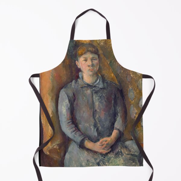 Item preview, Madame Cezanne by Paul Cézanne: Post Impressionist Portrait Print designed and sold by artofuniverse.