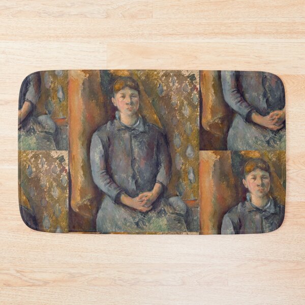 Item preview, Madame Cezanne by Paul Cézanne: Post Impressionist Portrait Print designed and sold by artofuniverse.