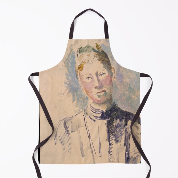 Item preview, Madame Cezanne by Paul Cézanne: Post Impressionist portrait study poster designed and sold by artofuniverse.