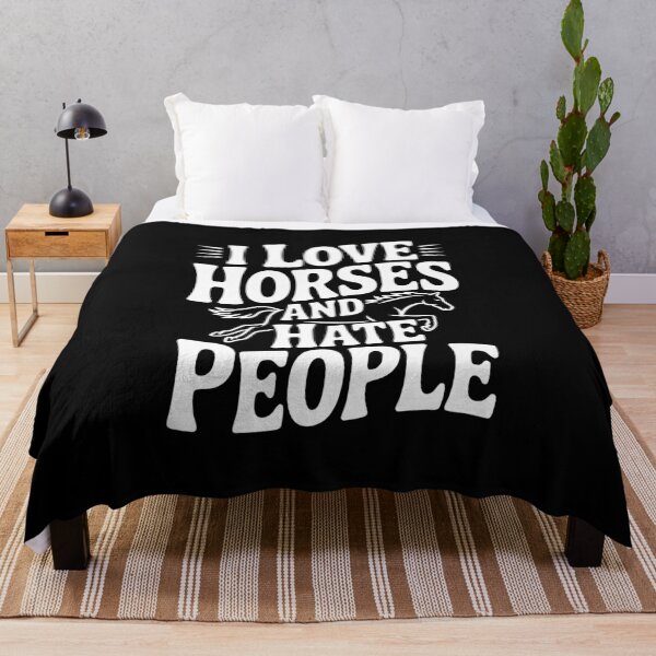 Item preview, I Love Horses and Hate People designed and sold by Frank Ring.