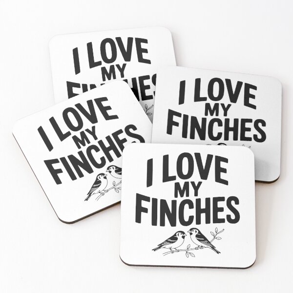Item preview, I Love My Finches designed and sold by Frank Ring.
