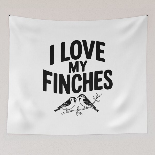 Item preview, I Love My Finches designed and sold by Frank Ring.