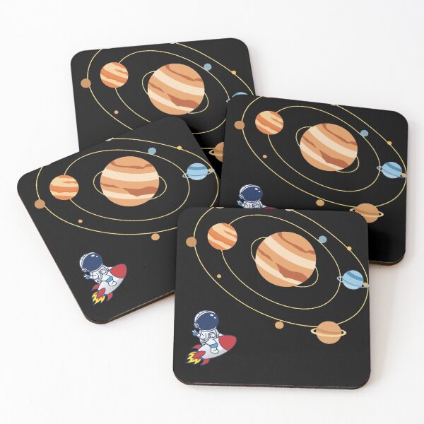 Item preview, Planets of Our Solar System - Modern Astronomy Art designed and sold by Mini Pixel Perfect Co..