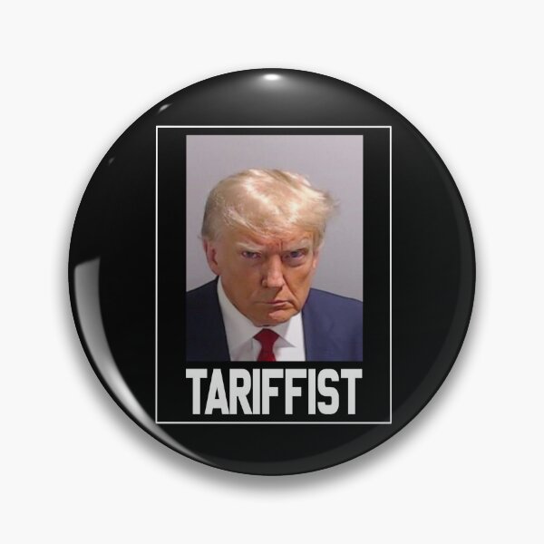 Item preview, TARIFFIST Anti Trump Mug Shot | Anti Authoritarian Political Art designed and sold by Bored Imagination .