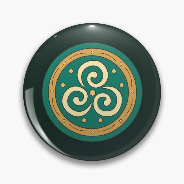 Item preview, Ancient Triple Spiral Celtic Symbol of Growth and Balance designed and sold by risingrocket.