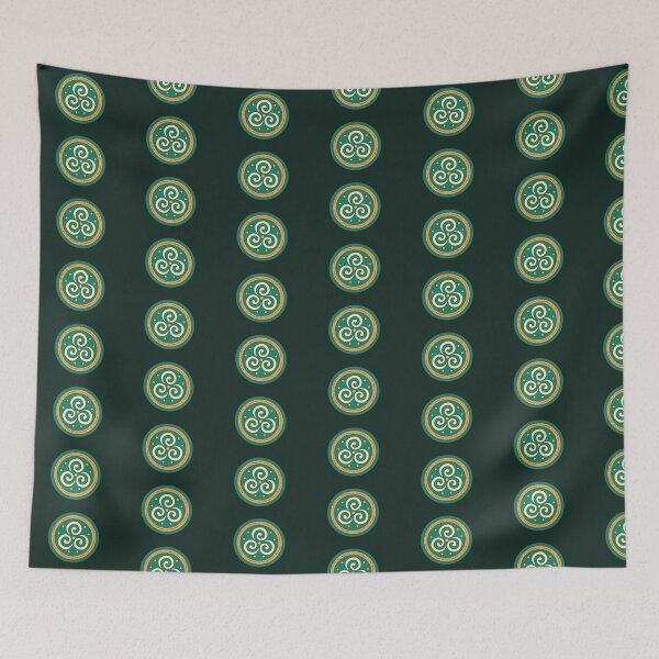 Item preview, Ancient Triple Spiral Celtic Symbol of Growth and Balance designed and sold by risingrocket.