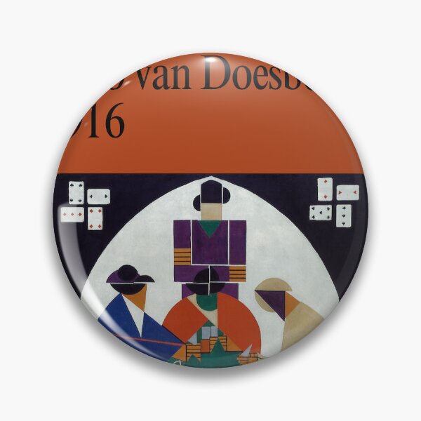 Item preview, The Card Players by Theo van Doesburg designed and sold by art-atlas51.