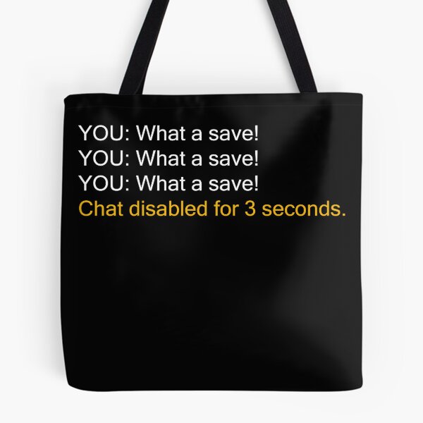 Item preview, Rocket League What A Save Chat Disabled designed and sold by Jim T.