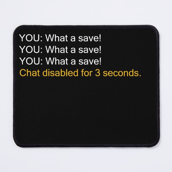Item preview, Rocket League What A Save Chat Disabled designed and sold by Jim T.