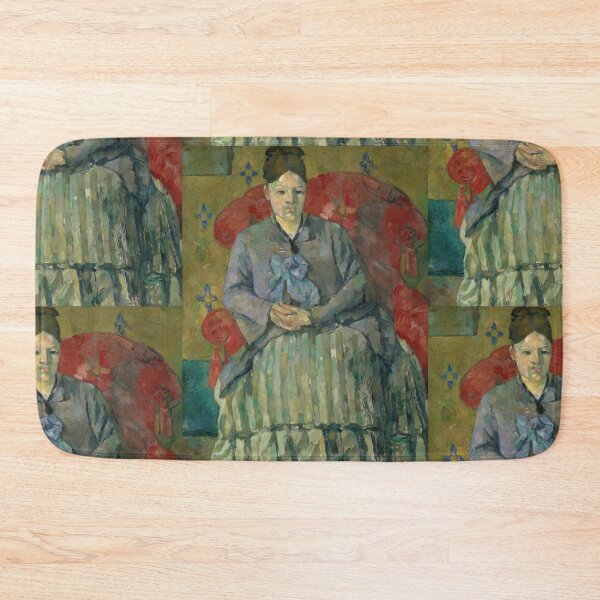 Item preview, Madame Cezanne in a Red Armchair by Paul Cézanne: Post Impressionist Portrait designed and sold by artofuniverse.