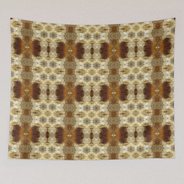 Item preview, Orange Ore Kaleidoscope Mandala Pattern designed and sold by Xieurabbit.