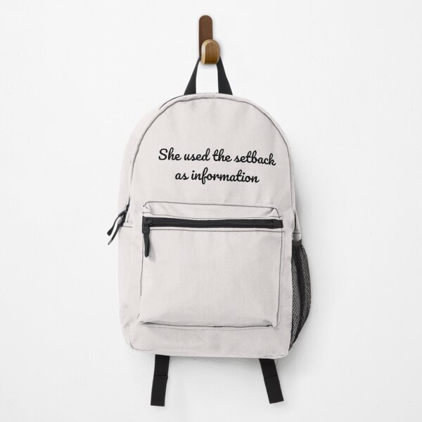 Item preview, Student Motivational Academic Mindset | She Used the Setback as Information designed and sold by ApricityPhrases.