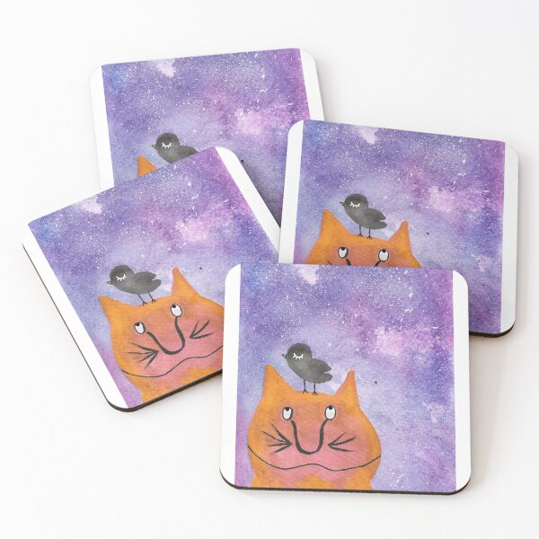 Item preview, cosmic cat designed and sold by milcoloresbelle.