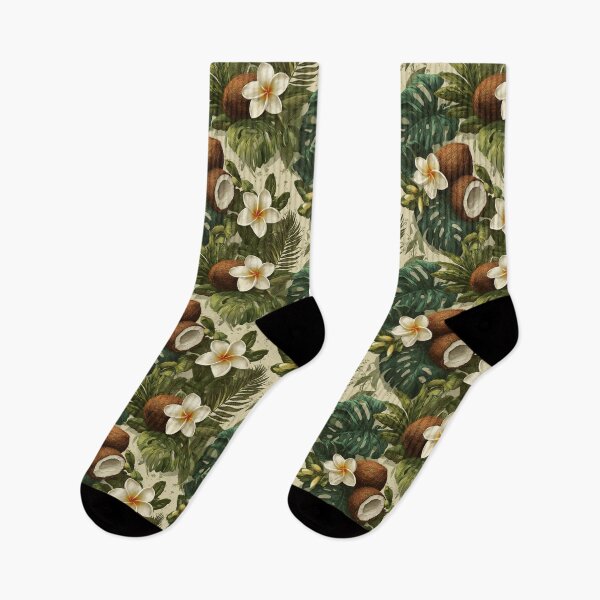 Item preview, Classic Tropical Floral - Flower Floral Print  - Christmas Gifts For Husband designed and sold by RoyalStarsPatts.