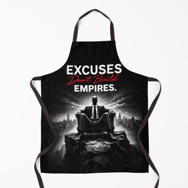 Item preview, Excuses Don’t Build Empires designed and sold by TheMindsetFuel.