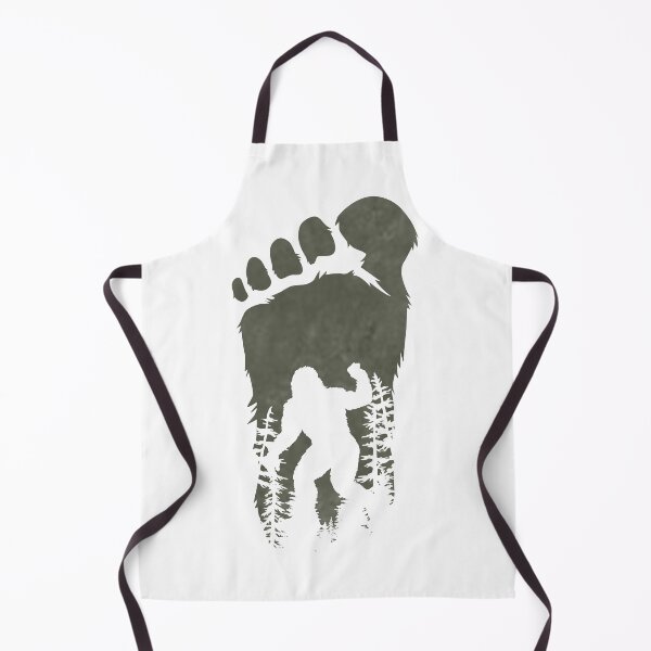 Item preview, Bigfoot Footprint Forest Silhouette Design designed and sold by Gallory Hive.