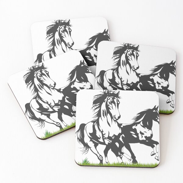 Item preview, Running Horse Silhouette Sticker designed and sold by SumeetCreativeArt.