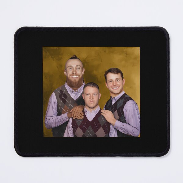 Item preview,  Christian Mccaffrey George Kittle Brock Pr designed and sold by Rahul Muliyana.